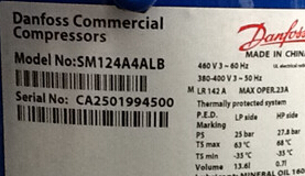 SM124A4ALB 丹弗斯百福马压缩机_优质征途国际SM124A4ALB